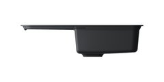 Кухонная мойка Omoikiri Tasogare 86-BL, оборачиваемая, Artgranit, чёрный 4993469