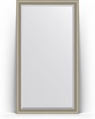 Зеркало Evoform Exclusive Floor 1110x2010 пристенное напольное, с фацетом, в багетной раме 88мм, хамелеон BY 6160