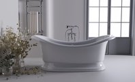 Ванна Astra-Form Мальборо 190x86, овальная, литьевой мрамор 01010031