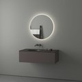 Зеркало Evoform Ledshine d70, LED-подсветка, сенсорный выключатель, нейтральный белый свет BY 2644