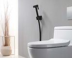 Набор для гигиенического душа Aquatek, чёрный матовый AQ2054MB