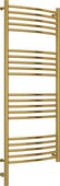 Полотенцесушитель электрический Сунержа Богема 3.0 выгнутая, 1200x500, МЭМ левый, золото 03-5802-1250