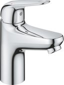 Смеситель для раковины Grohe Euroeco, размер S, нажимной донный клапан, хром 24256001