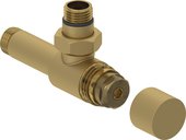Вентиль Сунержа угловой под шестигранник G1/2"НРxG1/2"НР, матовое золото 032-1404-1212