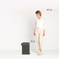 Бак для мусора Brabantia Newicon, 20л, с педалью, мечтательный синий 202544