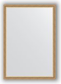 Зеркало Evoform Definite 480x680 в багетной раме 28мм, витое золото BY 0623