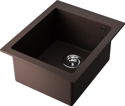 Кухонная мойка Omoikiri Bosen 41-DC, Tetogranit, тёмный шоколад 4993217