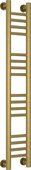 Полотенцесушитель водяной Сунержа Богема+ прямая 1000x150, состаренная латунь 051-0220-1015