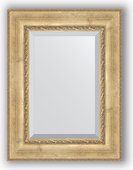 Зеркало Evoform Exclusive 620x820 с фацетом, в багетной раме 120мм, состаренное серебро с орнаментом BY 3402
