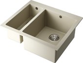 Кухонная мойка Omoikiri Bosen 59-2-BE, гранит, ваниль 4993150
