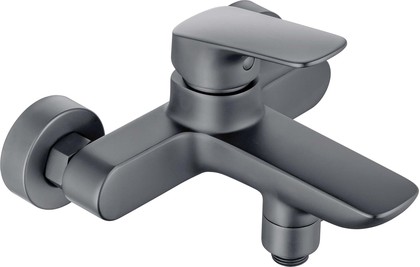 Смеситель для ванны Aquatek Вега, оружейная сталь AQ1040BGM