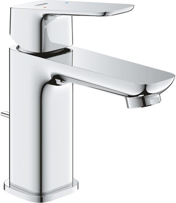 Смеситель для раковины Grohe Cubeo S-Size, рычажный донный клапан, хром 1016940000