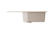 Кухонная мойка Omoikiri Yonaka 78-LB-SA, с крылом, бежевый 4993416