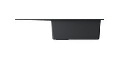 Кухонная мойка Omoikiri Sumi 86-BL с крылом, tetogranit, чёрный 4993646