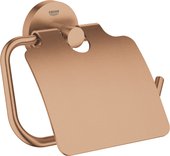 Держатель туалетной бумаги Grohe Essentials с крышкой, тёплый закат матовый 40367DL1