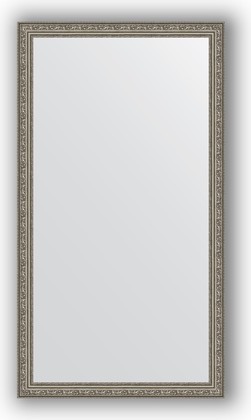 Зеркало Evoform Definite 740x1340 в багетной раме 56мм, виньетка состаренное серебро BY 3296
