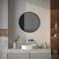 Зеркало с окантовкой Defesto Aura d70, LED подсветка, ИК-выключатель, тёплый белый свет DF 2994R