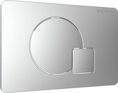 Панель смыва Aquatek клавиши круг/квадрат, 162x244, хром матовый KDI-0000068
