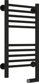Полотенцесушитель электрический Сунержа Богема 2.0, прямая, 600x300, МЭМ справа, чёрный матовый 31-5205-6030