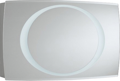 Зеркальный шкаф Keuco Edition Palais 99x58см с подсветкой, сдвижная дверь 40202171201