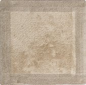 Коврик двухсторонний для ванной 60x60см светло-бежевый Grund Luxor 2625.64.7221