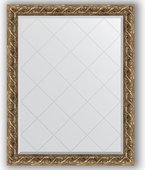 Зеркало Evoform Exclusive-G 960x1210 с гравировкой, в багетной раме 84мм, фреска BY 4356