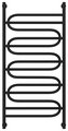Полотенцесушитель водяной Сунержа Иллюзия+ 1200x600, чёрный матовый 31-0210-1260