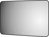 Зеркало с окантовкой Defesto Aura 120x80, LED подсветка, сенсорный выключатель, нейтральный белый свет DF 2970SH