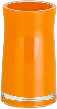 Стакан для зубных щёток Spirella Sydney Acrylic, оранжевый 1013625