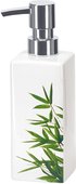 Дозатор для жидкого мыла Kleine Wolke Bamboo, керамика, отдельностоящий, белый 5091625854