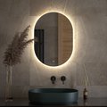Зеркало Defesto Opti 50x70, LED подсветка, сенсорный выключатель, нейтральный белый свет DF 2903S