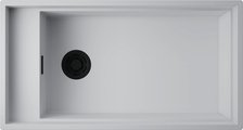 Кухонная мойка Omoikiri Kinaru Pro 86-U/I-WH Artceramic, белый 4997026