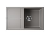 Кухонная мойка Omoikiri Sumi 79A-GR, с крылом, Artceramic, leningrad grey 4997098