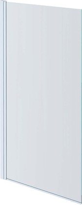 Шторка на ванну Aquatek 800x1500, поворотная, прозрачное стекло, хром AQ DEL SBA 08015CH