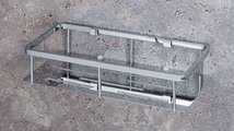 Полка для ванной Colombo Angolari 300x135, съёмная, хром B9640.CR