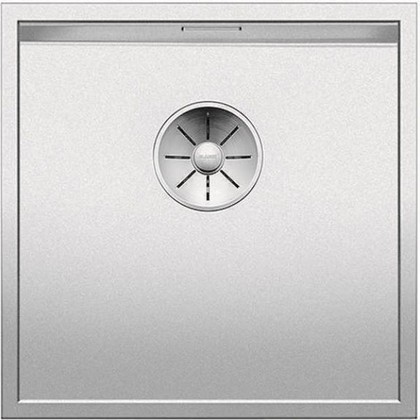 Кухонная мойка Blanco Zerox 400-U, отводная арматура, матовая сталь 521558