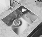 Кухонная мойка Florentina Оптима-HM 50x40, под столешницу, матовая сталь OHM.500.400.B.10.S.10