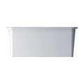 Кухонная мойка Omoikiri Torishima 67-U/I-WH Glossy, Natceramic, белый глянцевый 4993866