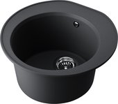 Кухонная мойка Omoikiri Miya 50R-BL Tetogranit, чёрный 4993502
