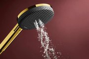 Ручной душ Hansgrohe Alive Select S 125 3jet, полированное золото 24500990