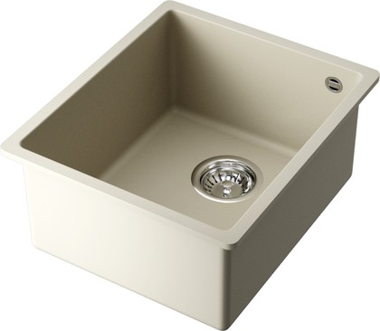 Кухонная мойка Omoikiri Bosen 38-U-BE, Tetogranit, ваниль 4993158