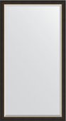 Зеркало Evoform Definite Floor 1090x1980 напольное с фацетом в багетной раме 71мм, чёрное дерево с золотом BY 6186