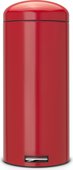 Мусорный бак с педалью Brabantia Retro, 30л, MotionControl, красный 483820