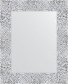 Зеркало Evoform Definite 430x530 в багетной раме 70мм, чеканка белая BY 3650