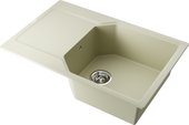 Кухонная мойка Omoikiri Yonaka 78-LB-BE, с крылом, ваниль 4993335