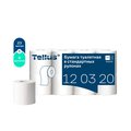 Туалетная бумага Tellus TP4 Премиум, в стандартных рулонах, мягкая, 8шт. 120320