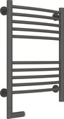 Полотенцесушитель электрический Сунержа Богема 2.0, выгнутая, 600x400, МЭМ слева, графит 012-5202-6040