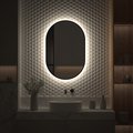 Зеркало с окантовкой Defesto Aura 60x90, LED подсветка, без выключателя, нейтральный белый свет DF 2925