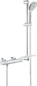 Термостат для душа с душевым гарнитуром, хром Grohe GROHTHERM 1000 Cosmopolitan M 34286002