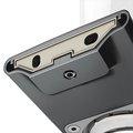 Держатель стакана Keuco Edition 400, в комплекте с хрустальным стаканом, чёрный хром шлифованный 11550 139000